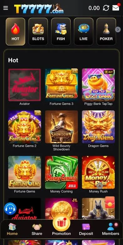 T7777 Game Home 